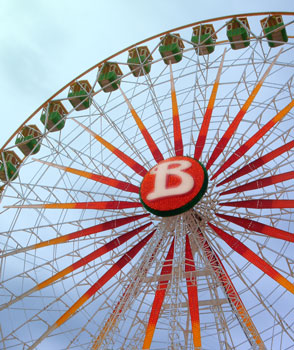 Bread & Butter Barcelona Luna Park Ferris Wheel