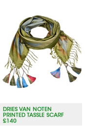 dries van noten scarf