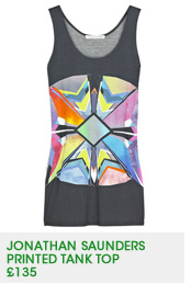 Jonathan Saunders Printed Tank Top