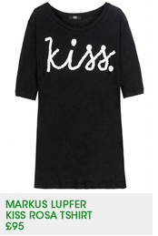 Markus Lupfer Kiss Rosa Tshirt