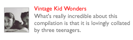 Vintage Kid Wonders