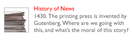 History of News