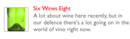 Six Wines Eight