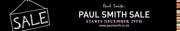 Paul Smith sale starts December 29th
