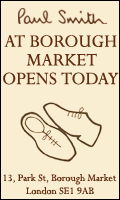 Paul Smith opens a Borough Market today