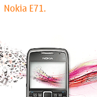 Nokia E71. Two lives. One phone