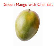 Green Mango with Chili Salt