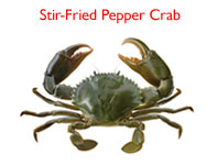 Stir Fried Pepper Crab