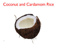 Coconut & Cardamon Rice