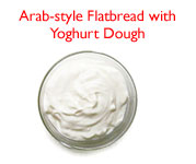 Arab-style Flatbread with Yogurt Dough