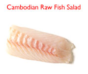 Cambodian Raw Fish Salad