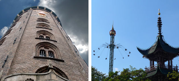 Round tower & Tivoli Star Flyer