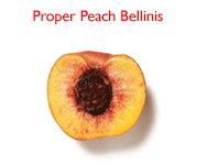Proper Peach Bellinis