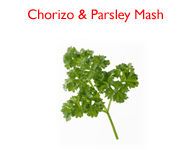 Chorizo & Parsley Mash