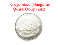 Túrógombóc (Hungarian Quark Doughnuts)