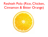 Reshteh Polo (Aromatic Rice with Chicken, Cinnamon and Bitter Orange)