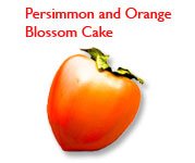 Persimmon and Orange Cake