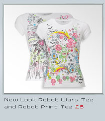 New Look Robot T-shirt