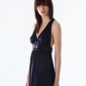 T-back dress, navy with embroidery detail by Beyond the Valley, &pound;160