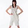 'Wonderland' vest top &pound;38;  'Log' print bag &pound;45; 'log' print long shorts &pound;94