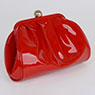 Red leather clutch by Mojo &pound;180