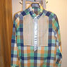 Cosmic Wonder Wood tuxedo check shirt, &pound;235