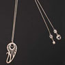 Zoe + Morgan Silver Mango L necklace £135.00