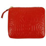 Comme des Garcons Red embossed alphabet wallet £109.50