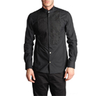 Black Applique Shirt