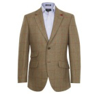 Red Overcheck Jacket