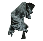 Velvet Draped Top