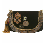 Velvet Tassle Clutch