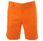 Orange Tailored Shorts