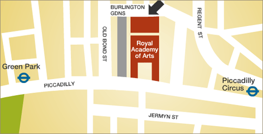 Burlington Gardens Map