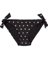 Spot Print Bikini Bottoms