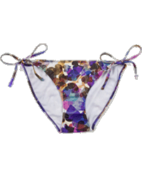 'Confetti Heart' Print Bikini Bottoms