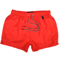 Red Slim Classic Swim Shorts