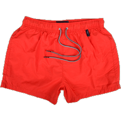 Red Slim Classic Swim Shorts