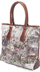 Safari Print 'Faylynne' Bag