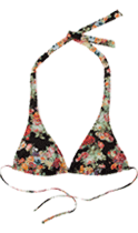 Floral Print Halter Top