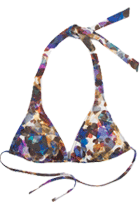 'Confetti Heart' Print Halter Top