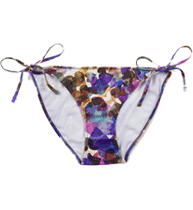 'Confetti Heart' Print Bikini Bottoms