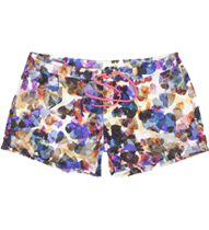 'Confetti Heart' Print Swim Shorts