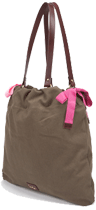 Taupe 'Josephine' Tote Bag
