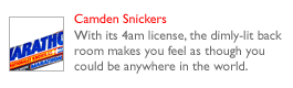 Camden Snickers