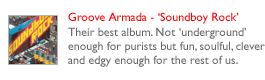 Review: Groove Armada